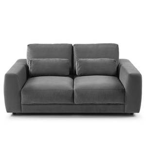 2-Sitzer Sofa WILLOWS Samt Shyla: Grau
