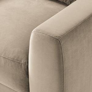 Fauteuil WILLOWS Velours - Velours Shyla: Beige