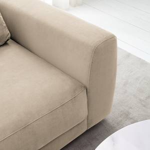 Fauteuil WILLOWS Velours - Velours Shyla: Beige