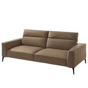 3-Sitzer Sofa BERRIE Echtleder - Echtleder Neto: Taupe