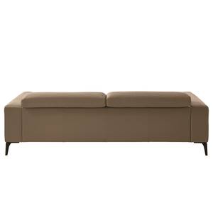 3-Sitzer Sofa BERRIE Echtleder - Echtleder Neto: Taupe