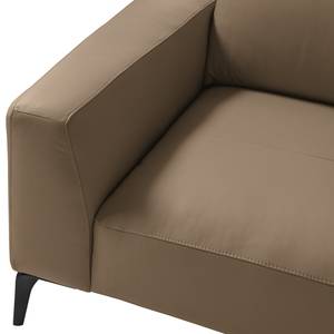 3-Sitzer Sofa BERRIE Echtleder - Echtleder Neto: Taupe