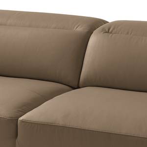 3-Sitzer Sofa BERRIE Echtleder - Echtleder Neto: Taupe