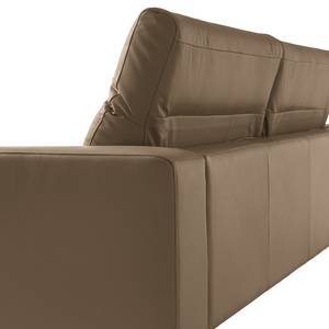 3-Sitzer Sofa BERRIE Echtleder - Echtleder Neto: Taupe