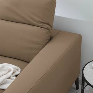 3-Sitzer Sofa BERRIE Echtleder - Echtleder Neto: Taupe