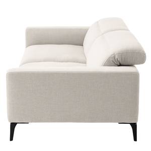 3-Sitzer Sofa BERRIE Webstoff Milan: Altweiß