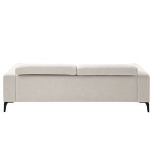 3-Sitzer Sofa BERRIE Webstoff Milan: Altweiß