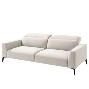 3-Sitzer Sofa BERRIE Webstoff Milan: Altweiß