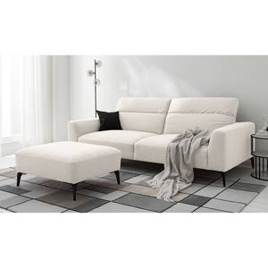 3-Sitzer Sofa BERRIE Webstoff Milan: Altweiß