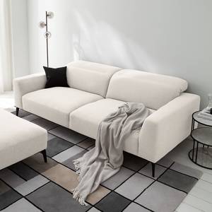 3-Sitzer Sofa BERRIE Webstoff Milan: Altweiß