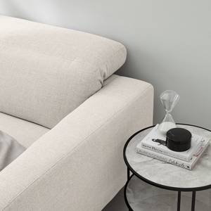 3-Sitzer Sofa BERRIE Webstoff Milan: Altweiß