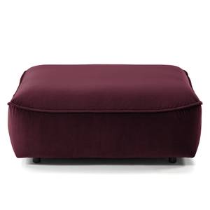 Polsterhocker BUCKLEY Samt Shyla: Aubergine