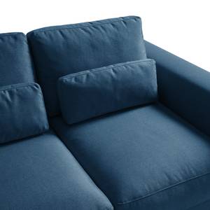 Modulsofa Willows (2-Sitzer) Webstoff - Webstoff Anda II: Blau - Armlehne davorstehend rechts