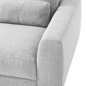 2-Sitzer Sofa WILLOWS Webstoff Amila: Hellgrau