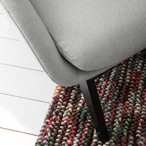 Fauteuil MAROLS Tissu Saia: Gris clair - Noir