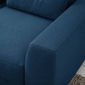 2-Sitzer Sofa WILLOWS Webstoff - Webstoff Anda II: Blau