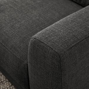 2-Sitzer Sofa WILLOWS Webstoff - Webstoff Amila: Anthrazit