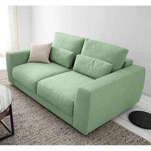 Coussins Willows (lot de 2) Tissu - Tissu Anda II : Vert menthe