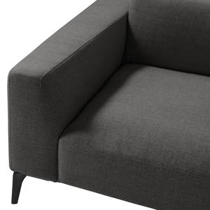 3-Sitzer Sofa BERRIE Webstoff Milan: Anthrazit