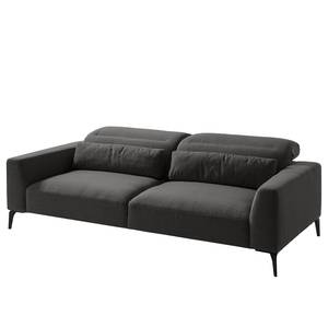 3-Sitzer Sofa BERRIE Webstoff Milan: Anthrazit