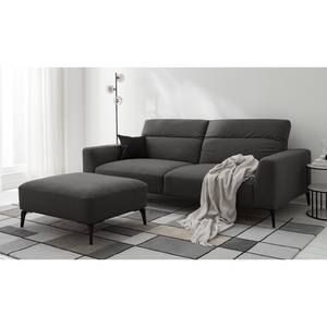 3-Sitzer Sofa BERRIE Webstoff Milan: Anthrazit