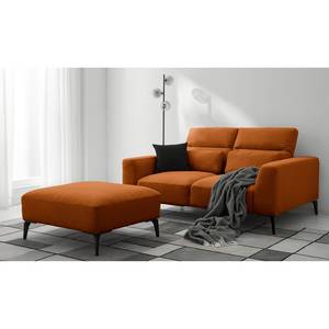 2-Sitzer Sofa BERRIE Webstoff - Webstoff Saia: Rost