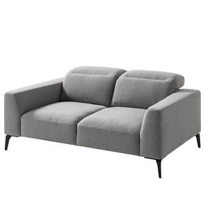 2-Sitzer Sofa BERRIE Webstoff Milan: Hellgrau