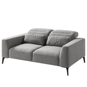 2-Sitzer Sofa BERRIE Webstoff Milan: Hellgrau