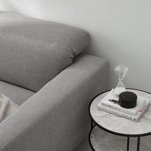 2-Sitzer Sofa BERRIE Webstoff Milan: Hellgrau