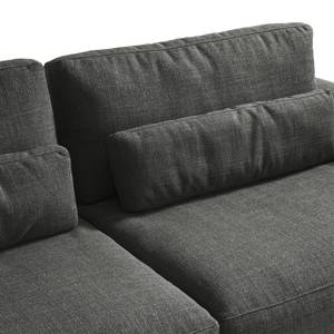 Modulsofa Willows (3-Sitzer) Webstoff - Webstoff Amila: Grau - Armlehne davorstehend rechts