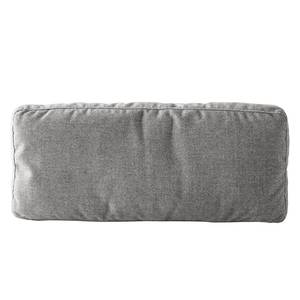 Coussin BERRIE Tissu - Tissu Milan : Gris clair - Largeur : 58 cm