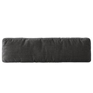 Coussin BERRIE Tissu - Tissu Milan : Anthracite - Largeur : 88 cm