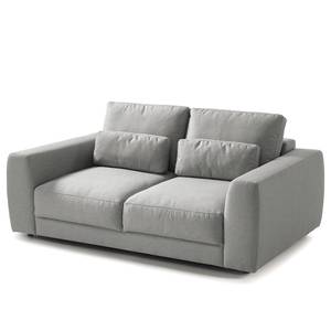 2-Sitzer Sofa WILLOWS Webstoff Anda II: Silber