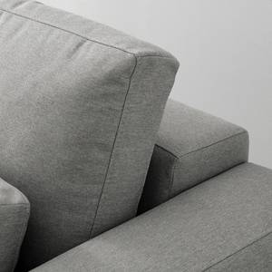 2-Sitzer Sofa WILLOWS Webstoff Anda II: Silber