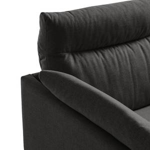 Ecksofa Lillian I Webstoff - Webstoff Milan: Anthrazit - Longchair davorstehend rechts