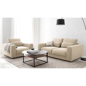 2-Sitzer Sofa WILLOWS Webstoff Amila: Beige