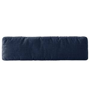 Coussin BERRIE Tissu - Tissu Milan : Bleu foncé - Largeur : 88 cm