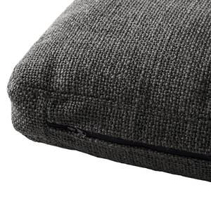 Coussins Willows (lot de 2) Tissu - Tissu Amila: Anthracite