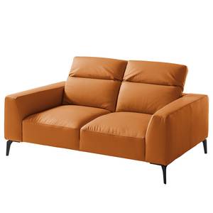 2-Sitzer Sofa BERRIE Echtleder - Echtleder Neto: Hellbraun