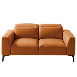 2-Sitzer Sofa BERRIE Echtleder - Echtleder Neto: Hellbraun