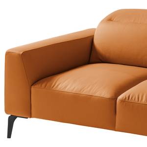 2-Sitzer Sofa BERRIE Echtleder - Echtleder Neto: Hellbraun