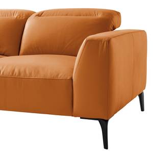 2-Sitzer Sofa BERRIE Echtleder - Echtleder Neto: Hellbraun