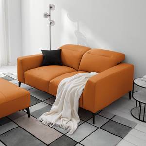 2-Sitzer Sofa BERRIE Echtleder - Echtleder Neto: Hellbraun