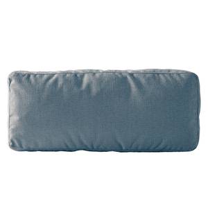 Coussin BERRIE Tissu - Tissu Saia: Bleu jean - Largeur : 58 cm