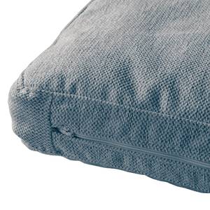 Kussen BERRIE geweven stof - Geweven stof Saia: Jeansblauw - Breedte: 58 cm