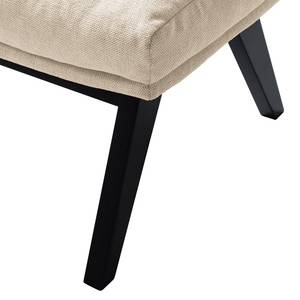 Repose-pieds MAROLS Tissu Saia: Beige - Noir