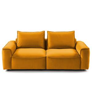 2,5-Sitzer Sofa BUCKLEY Samt - Samt Shyla: Orangegelb