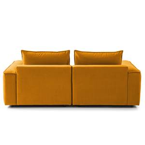 2,5-Sitzer Sofa BUCKLEY Samt - Samt Shyla: Orangegelb