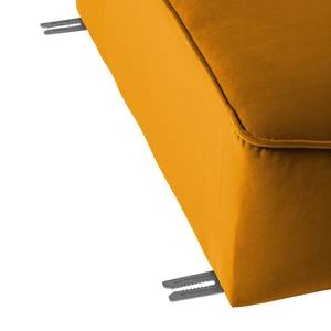 2,5-Sitzer Sofa BUCKLEY Samt - Samt Shyla: Orangegelb