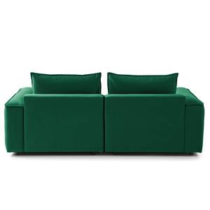 2,5-Sitzer Sofa BUCKLEY Samt Shyla: Dunkelgrün